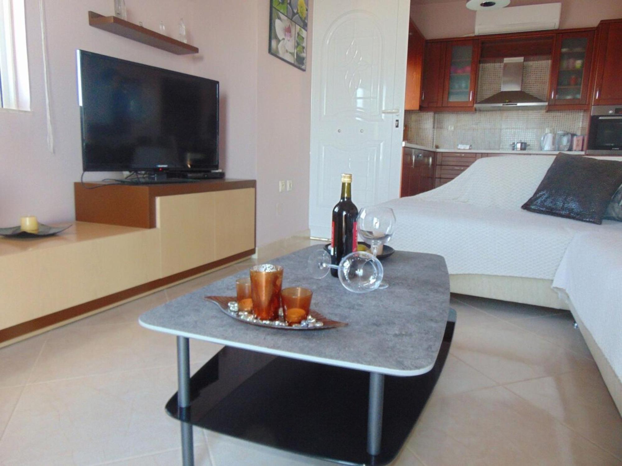 Comfy Beachfront Litinas Casa With Seaview Chania  Exterior photo